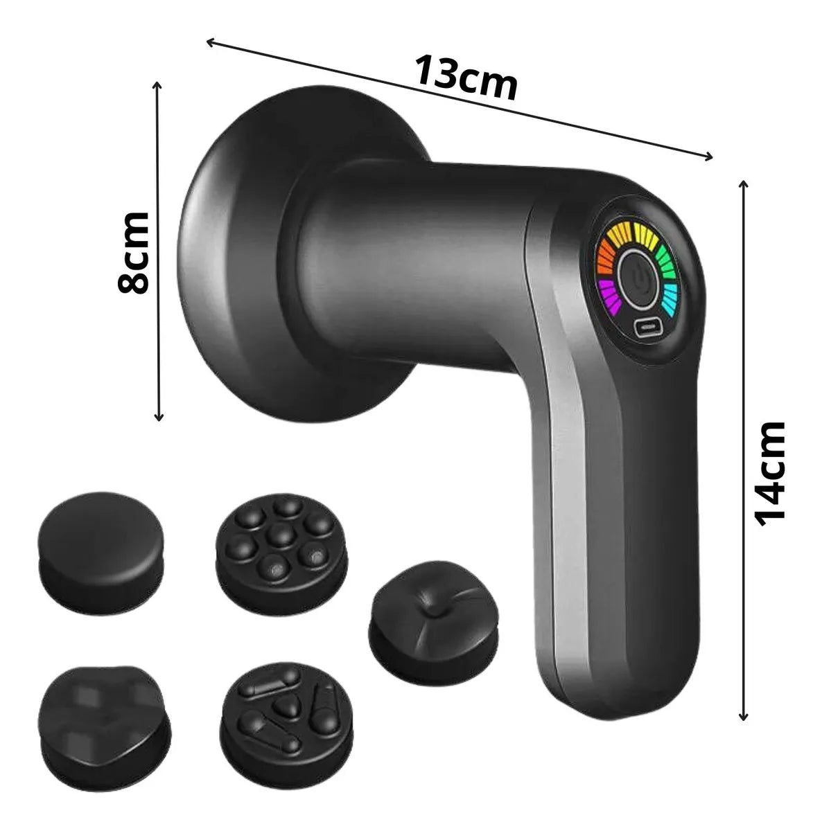 MASAJEADOR ELECTRICO PARA ESPOLON CALCANEO Y FASCITIS PLANTAR